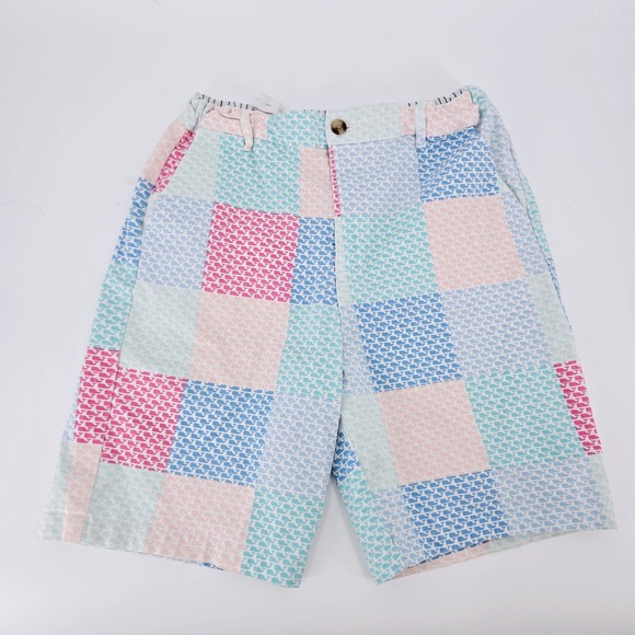 Vineyard Vines Other - Vineyard Vines for Target Boys Patchwork Whale Shorts Size XL 16 Preppy